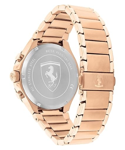 نمای دیگر ساعت مردانه پوما Scuderia Ferrari Pista Rose GoldMen's Watch مدل 830885