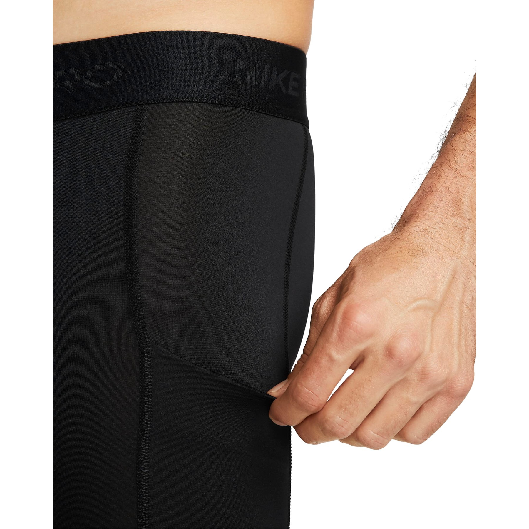 نمای دیگر لگ مردانه نایک Nike Pro Men's Dri-FIT Fitness Tights مدل FB7952-010