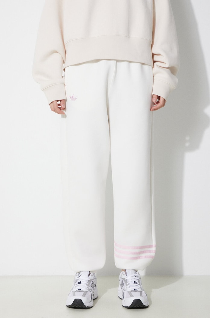 شلوار زنانه آدیداس White Neuclassics Sweat Pants مدل IU2502