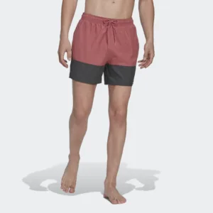 شلوارک مردانه آدیداس Sportswear Colorblock Swim Shorts Short Length مدل HT2128