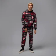 هودی جردن Essentials Printed Fleece Pullover Hoodie مدل NKHM7254-010