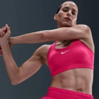 نیم تنه زنانه نایک Nike Swoosh Medium Support مدل DX6821-666