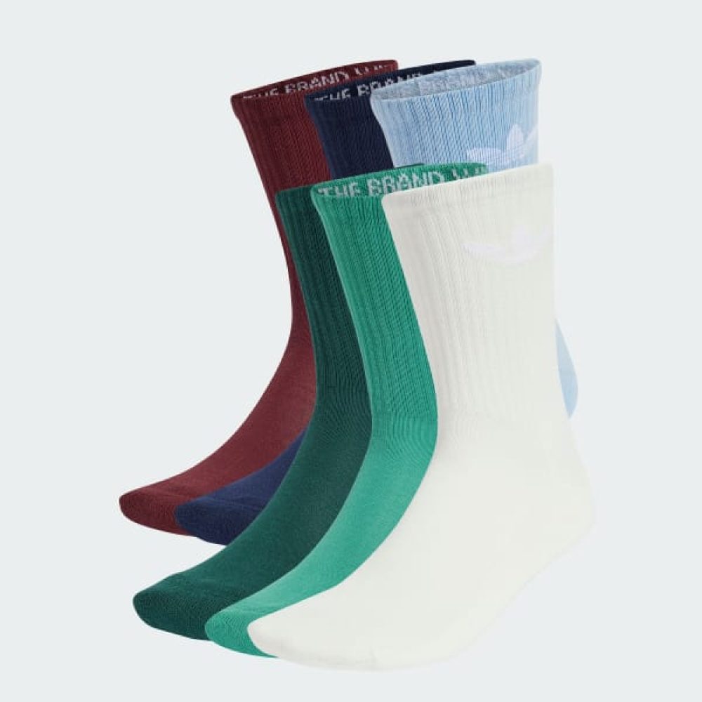 White_Trefoil_Cushion_Crew_Socks_6_Pairs