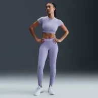 تیشرت کراپ زنانه نایک T-SHIRT NIKE PRO CROP DONNA مدل HM6369-533